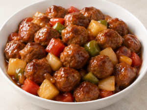 Sweet and Sour Meatballs
