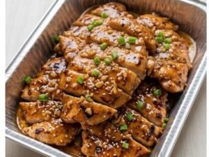 Sticky Honey-Garlic Cutlets (9×13 pan)
