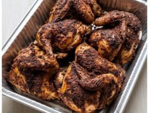 Pastrami-Rubbed Baby Chicken (9×13 pan)