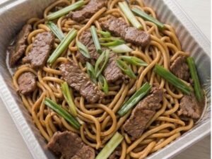 Wok-Tossed Beef Lo Mein (9×13 pan)