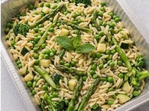 Orzo with Spring Vegetables (9×13 pan)